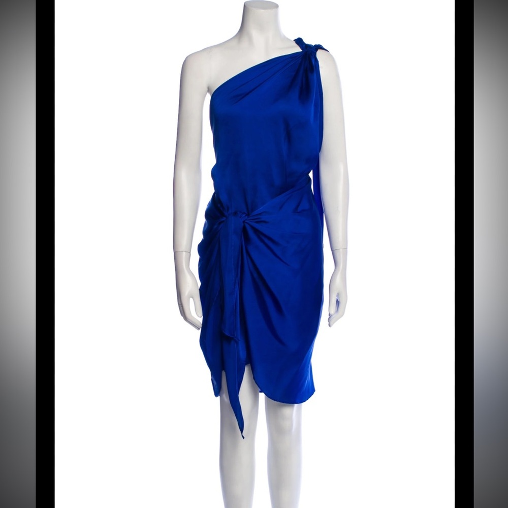 Baobab One-Shoulder Blue Dress